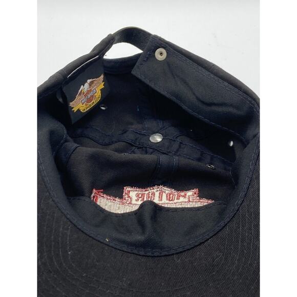 Harley Davidson Motorcycles Black Baseball Cap Men’s Hat One Size - Picture 10 of 14
